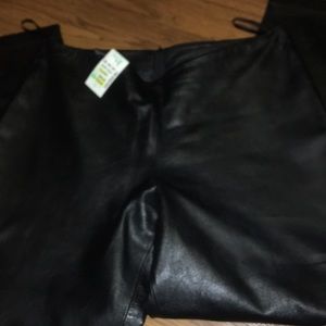B &J Black Leather Pants❗️❗️❗️👖👖